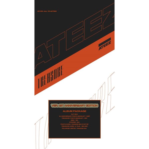 ATEEZ - TREASURE EP.FIN - All To Action Album - Special Limited Edition For Cheap - Image 2