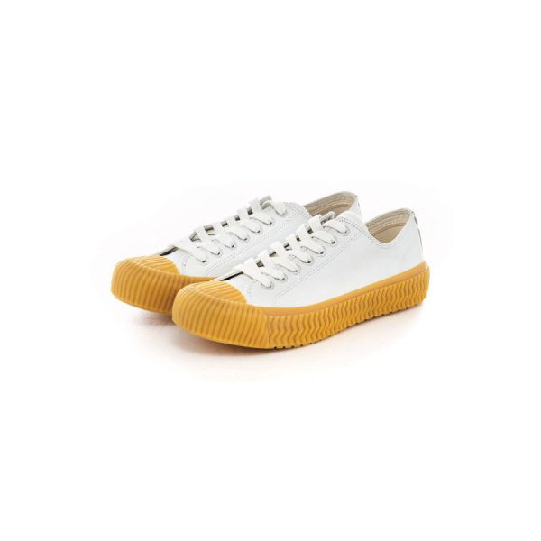 EXCELSIOR BOLT Low-Top Goat Leather - White Gum Cheap