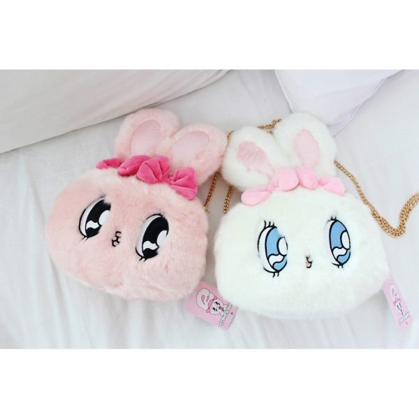 Esther Bunny - Plush Doll Face Shoulder Bag Online Hot Sale