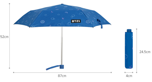 BT21 x Monopoly - Dolce Ultralight Mini Umbrella Online - Image 3