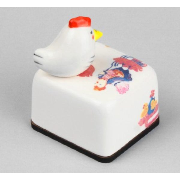 HK Studio - Twelve Earthly Branches Band Musical Paperweight - Rooster Online now - Image 3