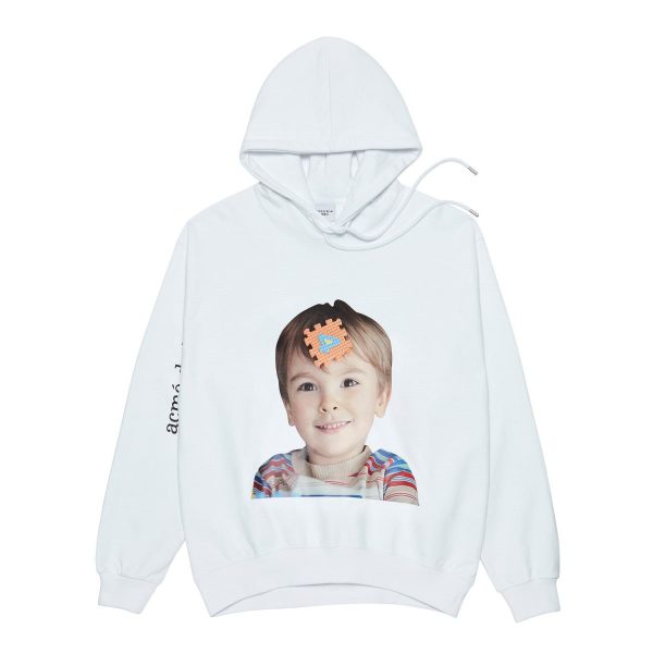 ADLV x SHINSEGAE - Baby Face with Puzzle Hoodie Online Sale