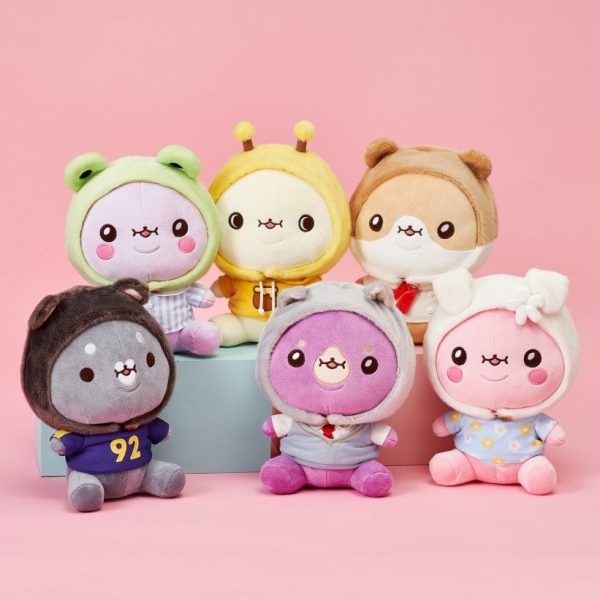 TWOTUCKGOM - Animal Costume Sitting Plush Doll and Hat on Sale