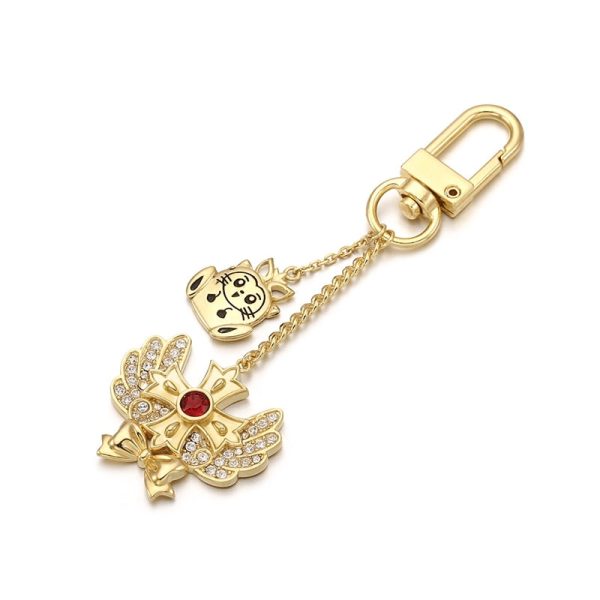 Saint Tail x Clue - Ruby Ribbon Key Ring Supply - Image 2