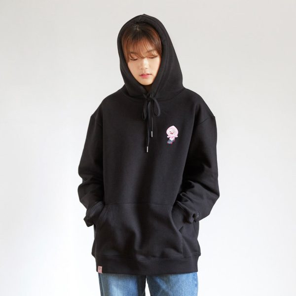 Apeach x KangDaniel - Apeach Black Hoodie For Sale - Image 5