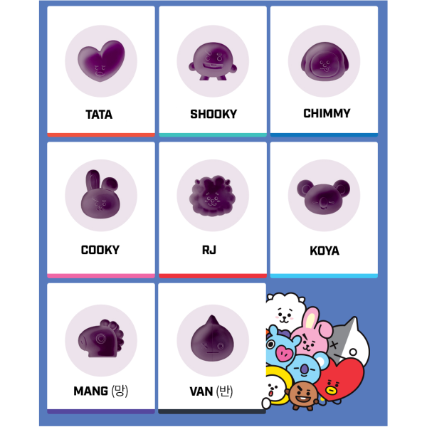 Nutrione x BT21 - Gummy Jelly Online now - Image 3