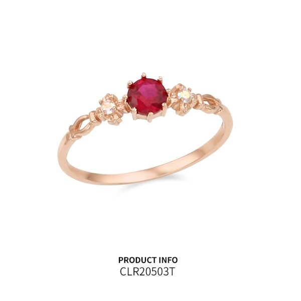 Saint Tail x Clue - Illusion Stick 10k Gold Miss Ring Sale - Image 2