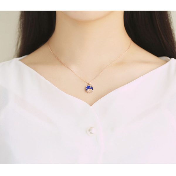 Le Petit Prince x OST - Small Wandering B612 Star Coin Necklace Online Hot Sale - Image 2