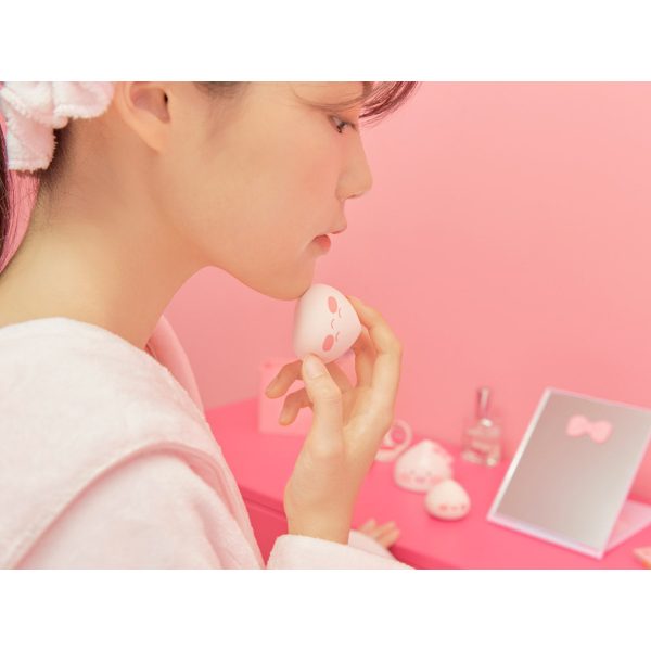 Kakao Friends - Lovely Apeach Non-latex Puff Case Set Cheap - Image 5