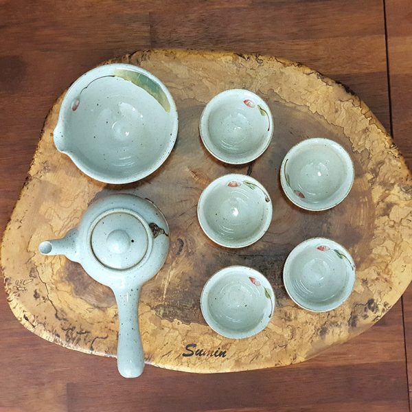 Bosan Pottery - Buncheong Kite Porcelain Traditional Tea Set For Cheap - Image 2
