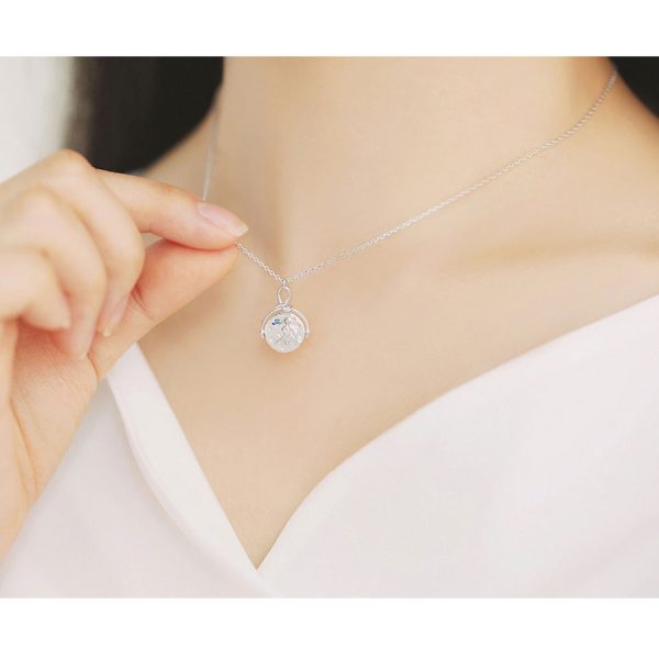 Le Petit Prince x OST - Double-sided Planet Silver Coin Necklace Online Hot Sale - Image 3