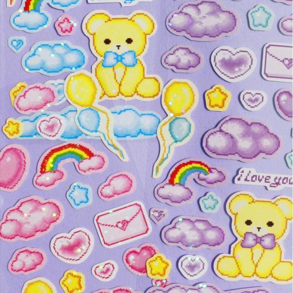 Be On D - After The Rain Cyber Love Twinkle Seal Sticker Fashion - Image 4