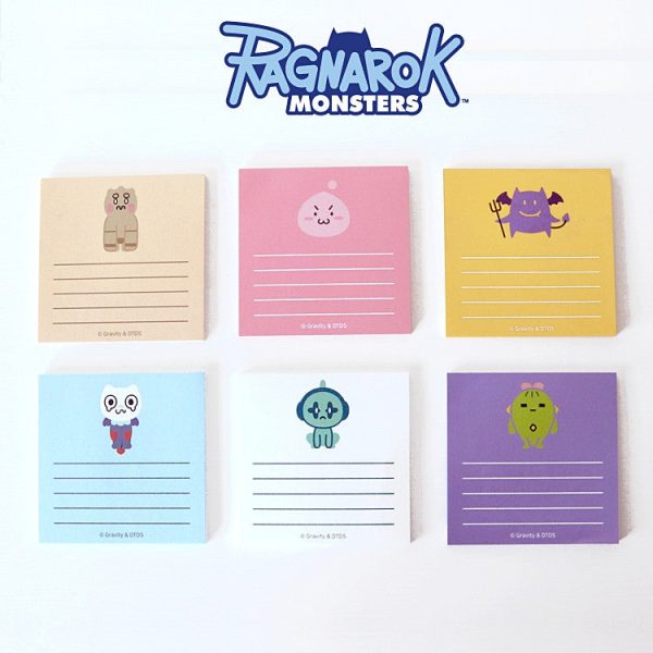 Ragnarök - Monsters Notepad on Sale - Image 2