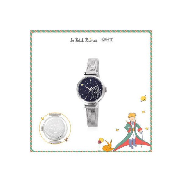 Le Petit Prince x OST - Blue Constellation Silver Mesh Watch Cheap
