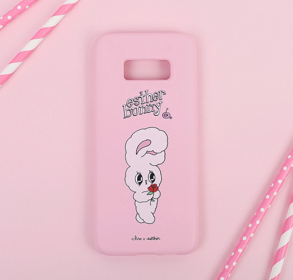 Clue X Esther Bunny - Strawberry Milk Phone Case for Galaxy S8 For Discount