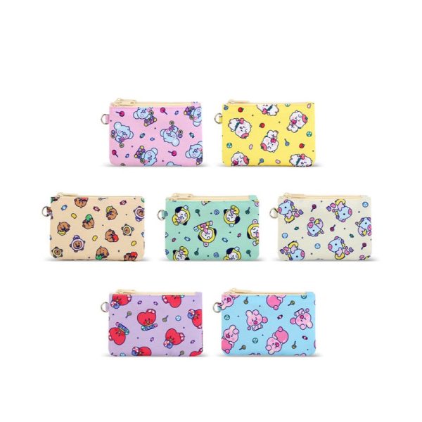 BT21 x Monopoly - Baby Double Pocket Pouch JELLY CANDY Online Hot Sale - Image 3