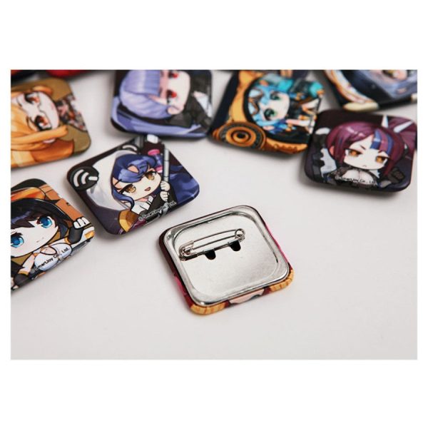 Last Origin - SS Volume 3 Square Tin Badge (6-pieces set) Online - Image 2
