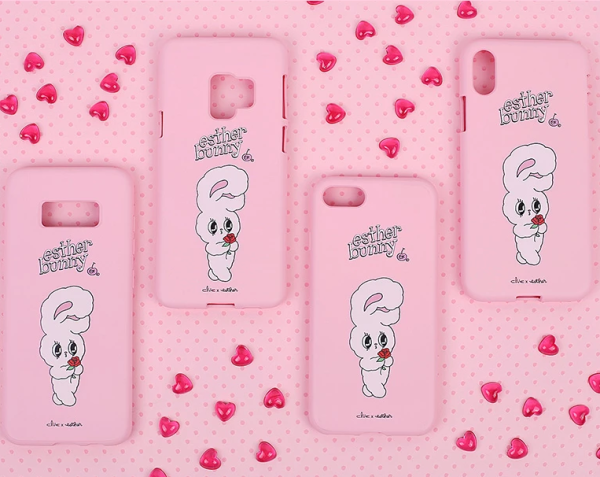 Clue X Esther Bunny - Strawberry Milk Phone Case for Galaxy S8 For Discount - Image 4