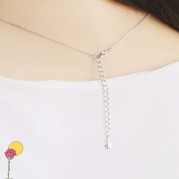 Le Petit Prince x OST - Le Petit Prince with The Moonlight Silver Necklace Hot on Sale - Image 4