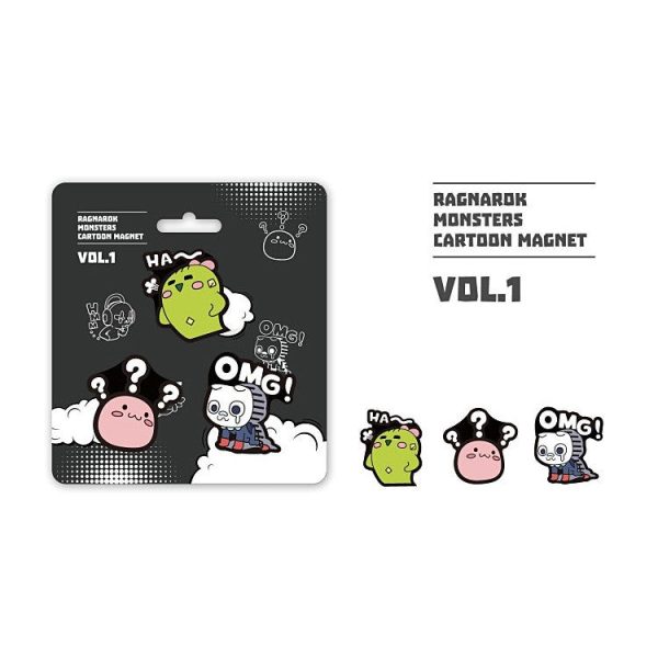 Ragnarök - Monsters Character Magnet Set Online Sale - Image 4