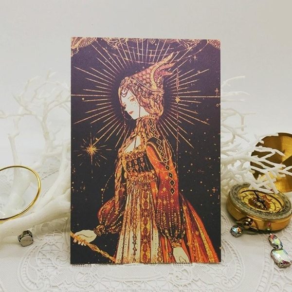 Libet - Estrella Gold Leaf Postcard Set Hot on Sale - Image 5