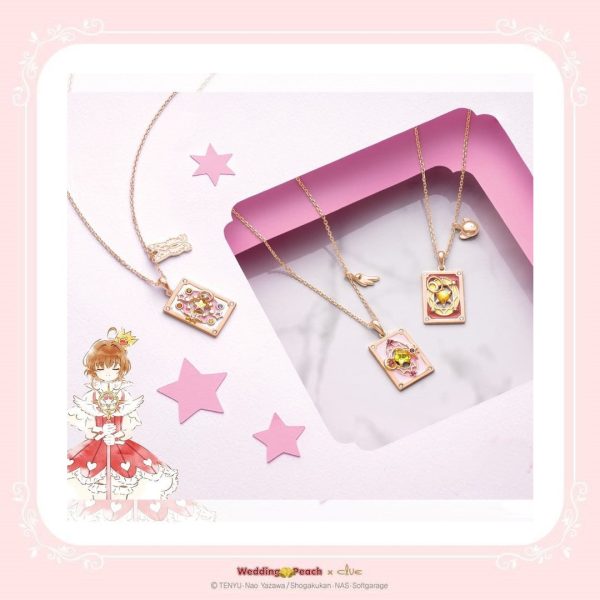OST x Cardcaptor Sakura - Magic Card Silver Necklace Sale