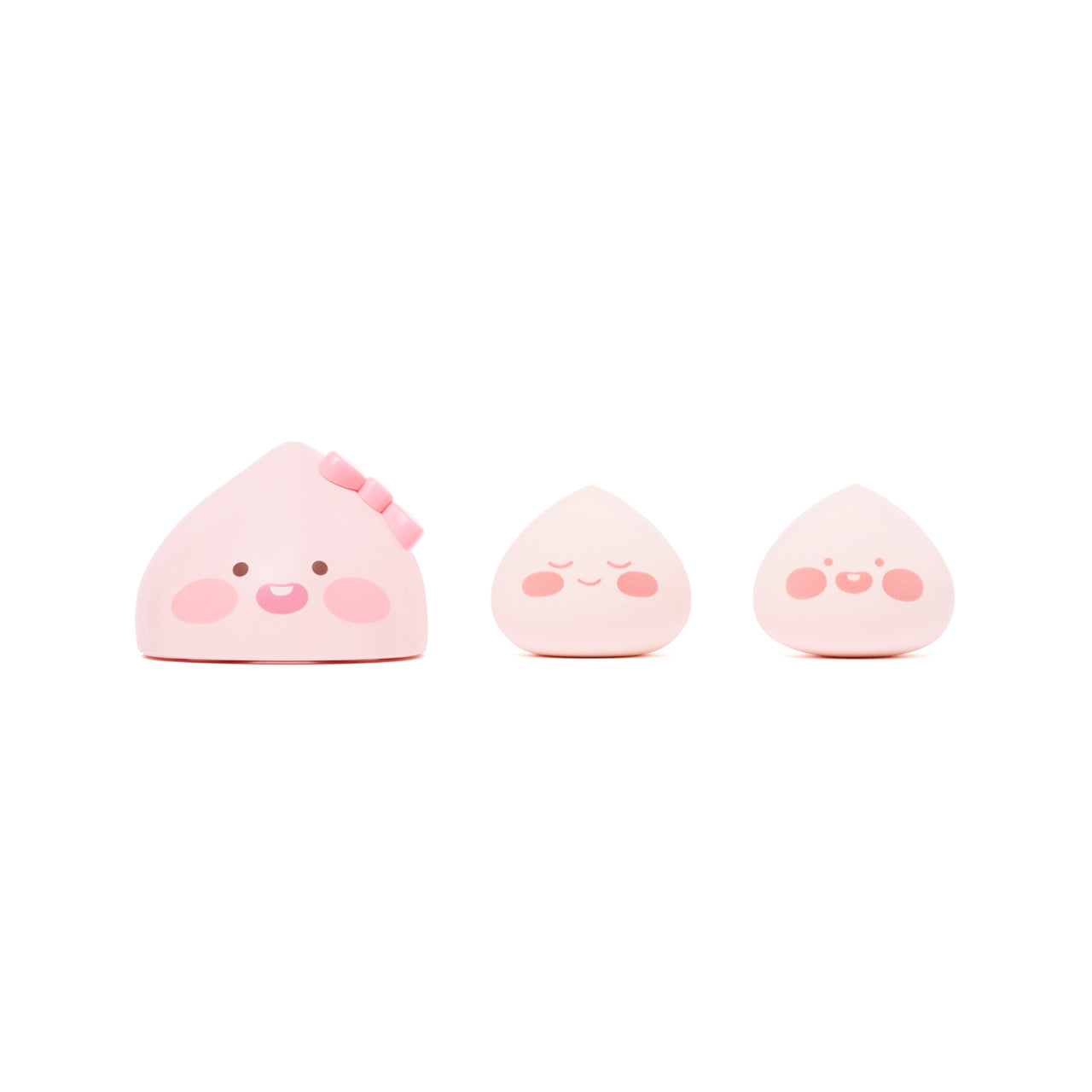 Kakao Friends – Lovely Apeach Non-latex Puff Case Set Cheap