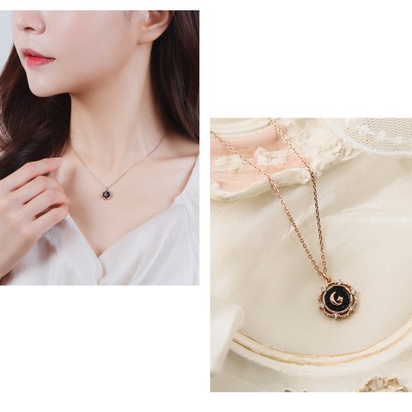 CLUE x My Greek Goddess - Silver Necklace Online Sale - Image 3