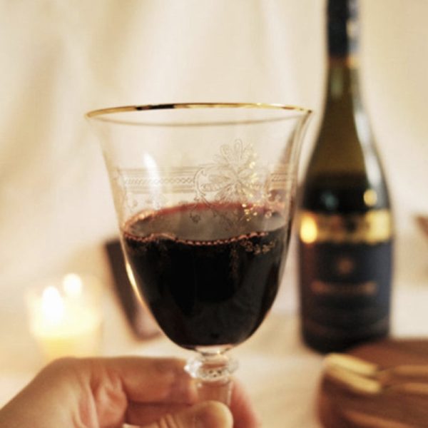 Somkist - Czech Crystal Chris Wine Glasses Set on Sale - Image 3