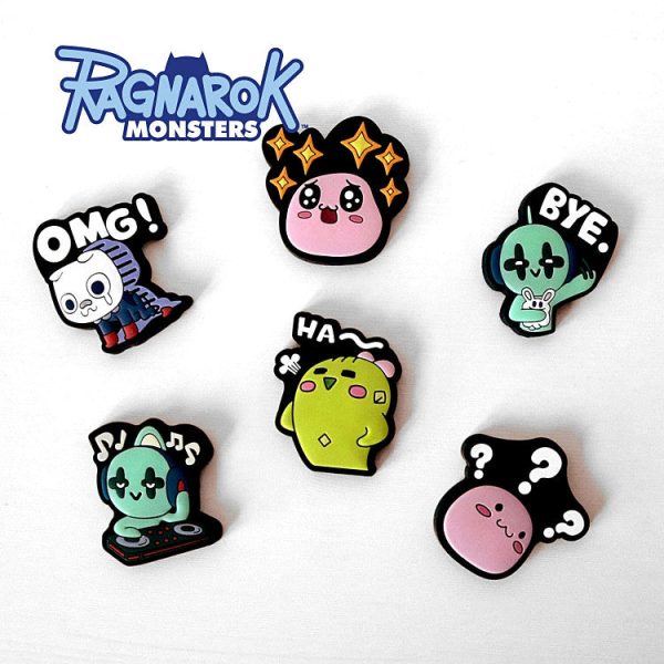 Ragnarök - Monsters Character Magnet Set Online Sale