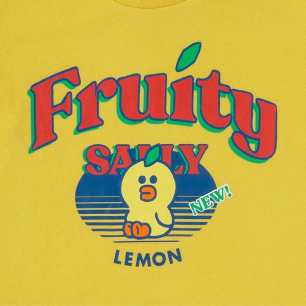 Line Friends - Fruity New Short Sleeve T-shirt - Kids For Cheap - Image 5