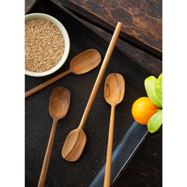 Bosan Pottery - Teak Long Spoon Hot on Sale