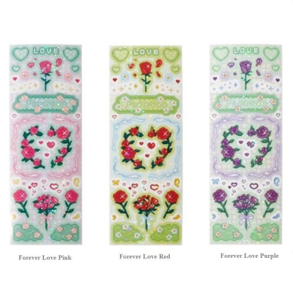 Be On D - After The Rain Cyber Love Twinkle Seal Sticker Fashion - Image 3