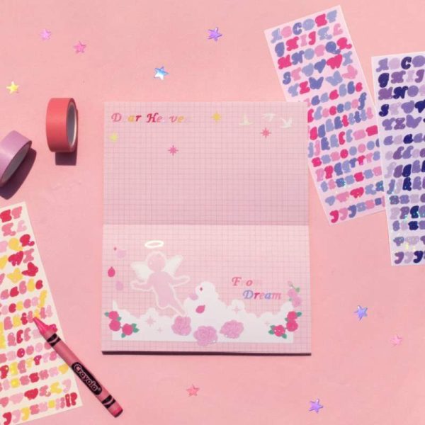 Be On D - Butterfly ABC Twinkle Seal Sticker Online