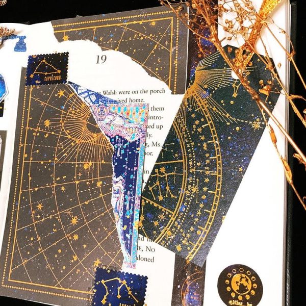Libet - Gold Leaf Universe Postcard Set For Cheap - Image 3