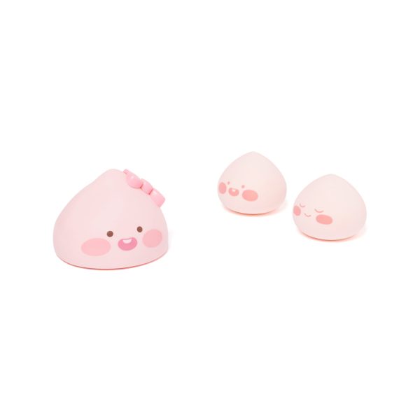 Kakao Friends - Lovely Apeach Non-latex Puff Case Set Cheap - Image 2