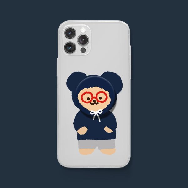 Teteum - Hoodie Jelly Hard Phone Case & Griptok Sale