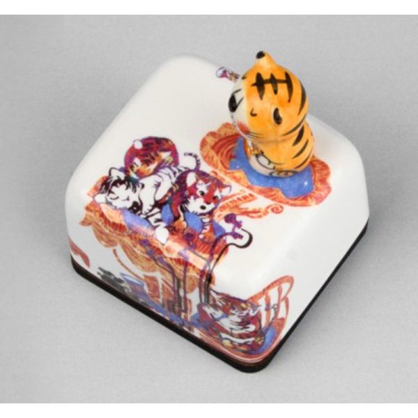 HK Studio - Twelve Earthly Branches Band Musical Paperweight - Tiger on Sale - Image 5