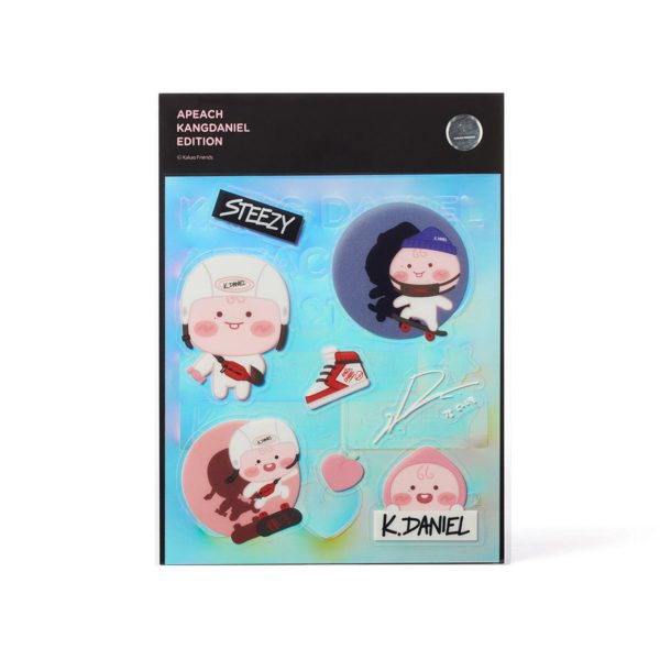 Apeach x KangDaniel - Apeach Sticker Set Online now