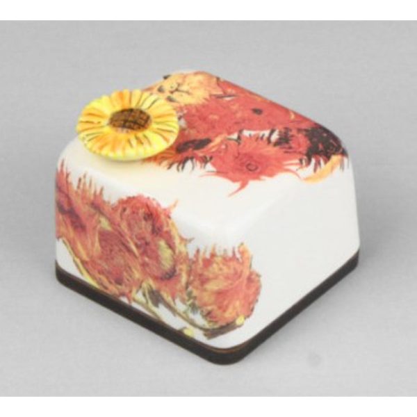 HK Studio - Moony Ceramic Sunflowers Musical Paperweight For Cheap - Image 4