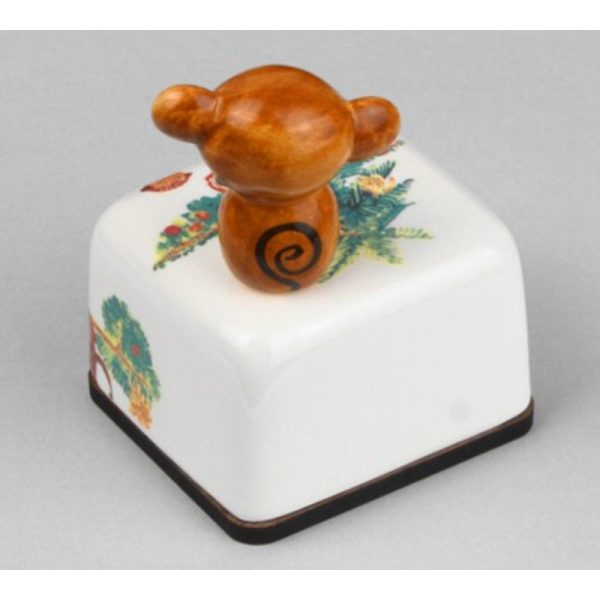 HK Studio - Twelve Earthly Branches Band Musical Paperweight - Monkey Hot on Sale - Image 4