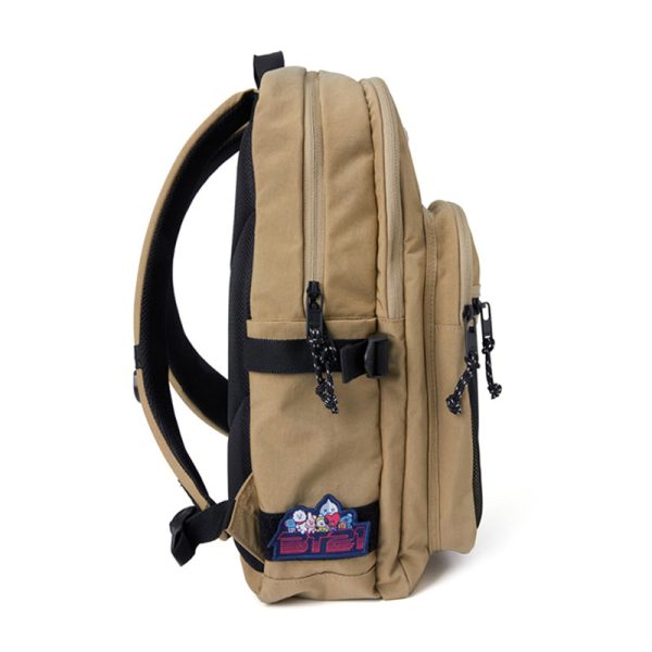 BT21 - Universtar Beige Mesh Backpack Cheap - Image 4