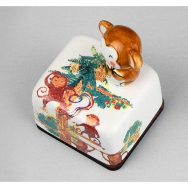 HK Studio - Twelve Earthly Branches Band Musical Paperweight - Monkey Hot on Sale - Image 5