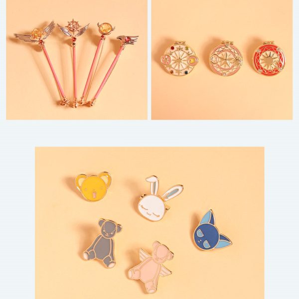 OST x Cardcaptor Sakura - Limited Edition Brooch Set Sale - Image 3