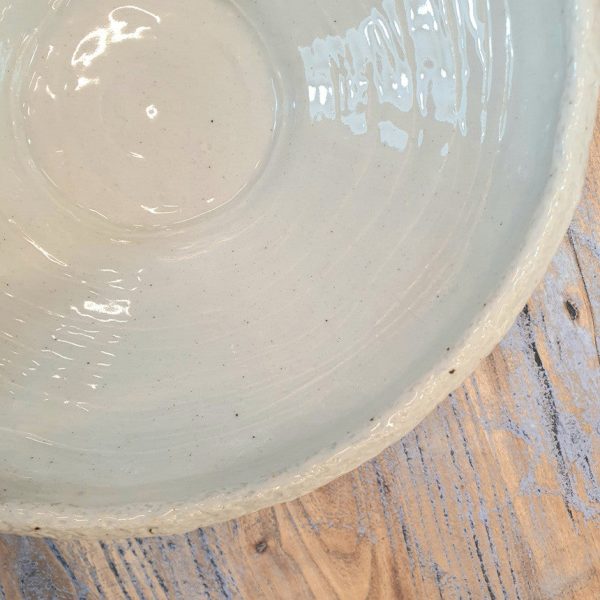 Bosan Pottery - Bone White Porcelain Noodle Bowl Online - Image 5