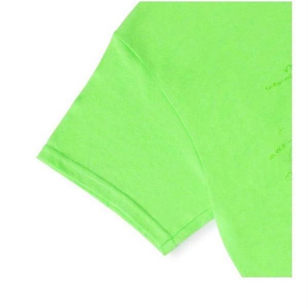 BT21 - Official Merch - Neon Green Short Sleeve T-Shirt - NEON Collection Online Sale - Image 3