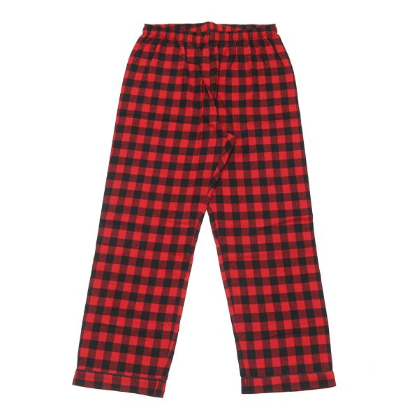 BT21 x Hunt Innerwear - Flannel Check Pajama Set - Cooky Online now - Image 4