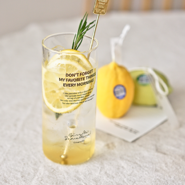 August8th - Every Morning Horizontal Lettering Pure Long Glass (430ml) For Cheap - Image 3