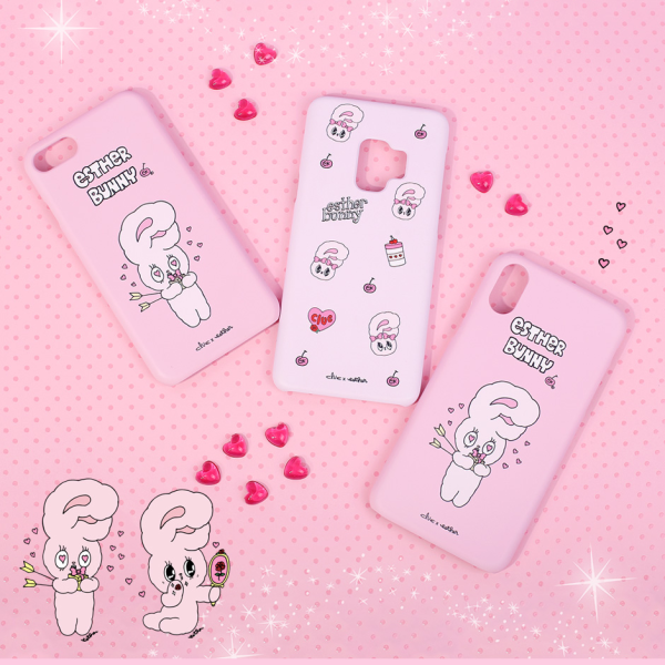 Clue X Esther Bunny - Shy Esther Bunny Hard Phone Cover for Galaxy 8 For Sale - Image 4