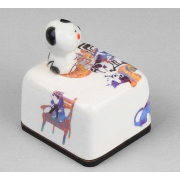 HK Studio - Twelve Earthly Branches Band Musical Paperweight - Dog For Sale - Image 3
